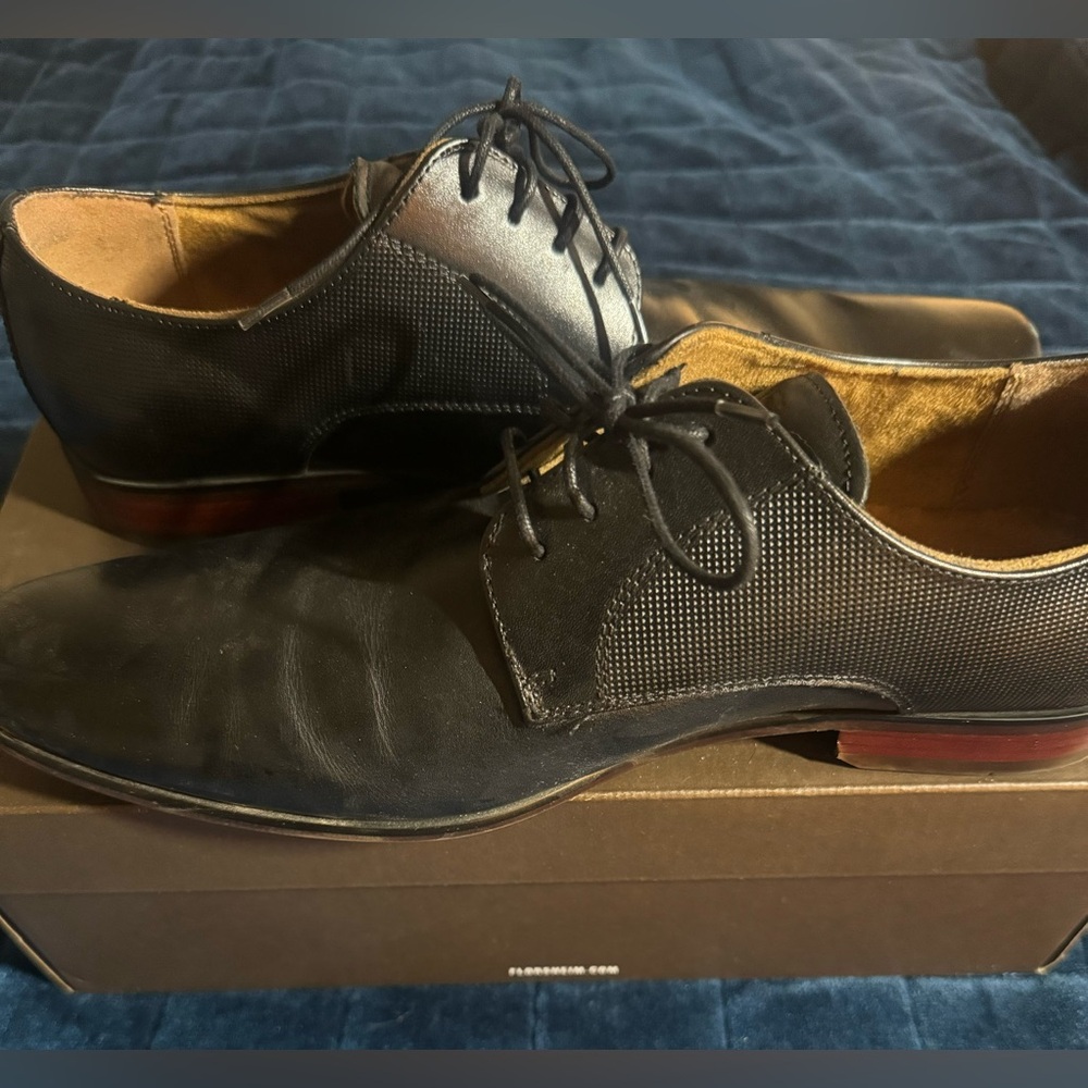 Florsheim Kierland Plain Toe Oxfords Black Size 10